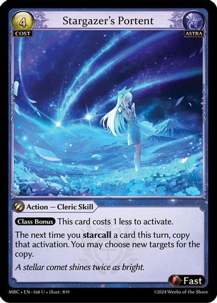 Stargazer's Portent (168) - Mercurial Heart Foil - The Grand Archivist