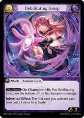 Debilitating Grasp (178) - Mercurial Heart Foil - The Grand Archivist