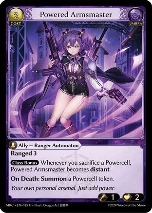 Powered Armsmaster (185) - Mercurial Heart - The Grand Archivist