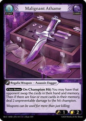 Malignant Athame (011) - Tristan ReCollection Shadowdancer