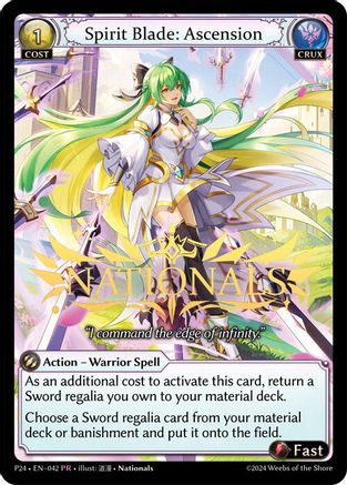 Spirit Blade: Ascension (042) - Promotional Cards - The Grand Archivist
