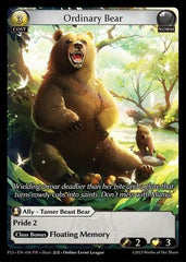 Ordinary Bear (016) - Promotional Cards - The Grand Archivist