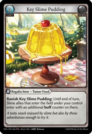 Key Slime Pudding (056) - Promotional Cards Foil - The Grand Archivist