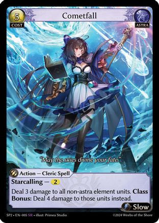 Cometfall (005) - Supporter Pack 2 Foil - The Grand Archivist