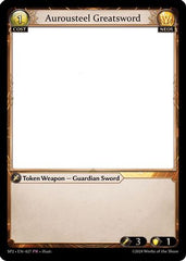Aurousteel Greatsword (027) - Supporter Pack 2 - The Grand Archivist