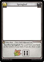 Springleaf (043) - Supporter Pack 2 - The Grand Archivist