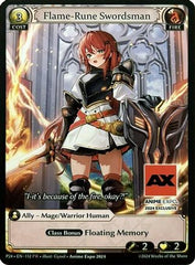 Flame-Rune Swordsman (112) - Promotional Cards Foil - The Grand Archivist