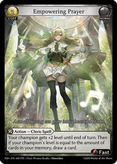 Empowering Prayer (049) - Promotional Cards Foil - The Grand Archivist