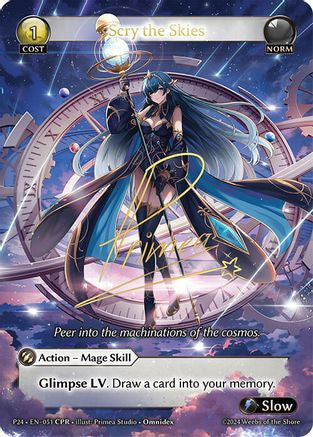 Scry the Skies (CPR) (051) - Promotional Cards Foil - The Grand Archivist