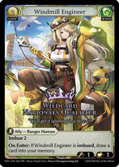 Windmill Engineer (061) - Promotional Cards Foil