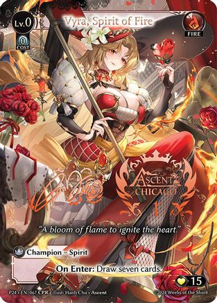 Vyra, Spirit of Fire (CPR) (067) - Promotional Cards Foil - The Grand Archivist