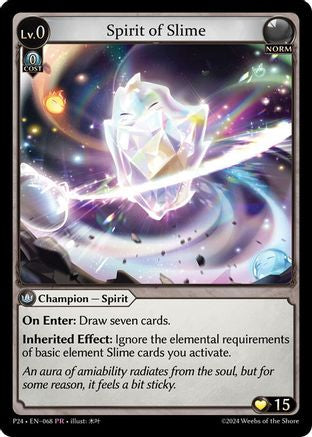 Spirit of Slime (068) - Promotional Cards Foil - The Grand Archivist