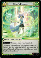 Slime's Blessing (081) - Promotional Cards Foil