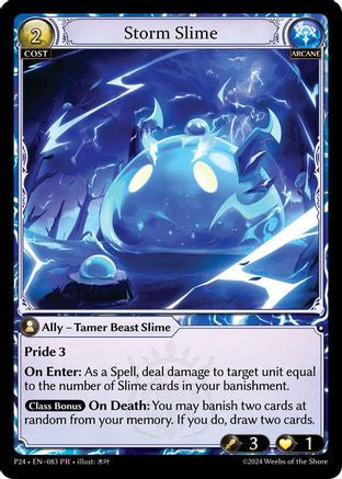 Storm Slime (083) - Promotional Cards Foil - The Grand Archivist