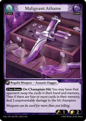 Malignant Athame (092) - Promotional Cards Foil