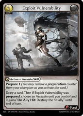 Exploit Vulnerability (094) - Promotional Cards Foil - The Grand Archivist
