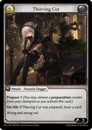 Thieving Cut (098) - Promotional Cards Foil - The Grand Archivist