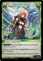 Surveil the Winds (104) - Promotional Cards Foil - The Grand Archivist