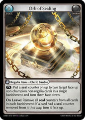 Orb of Sealing (019) - Mortal Ambition Foil - The Grand Archivist