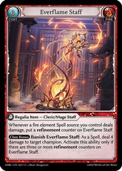 Everflame Staff (023) - Mortal Ambition Foil