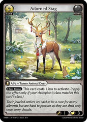 Adorned Stag (030) - Mortal Ambition Foil - The Grand Archivist