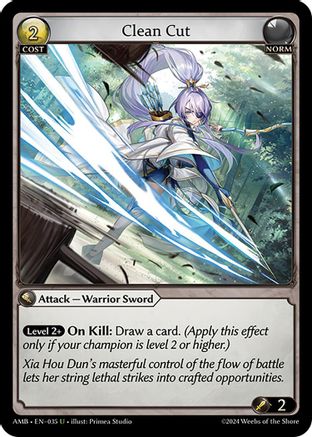 Clean Cut (035) - Mortal Ambition Foil - The Grand Archivist