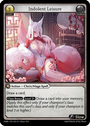 Indolent Leisure (051) - Mortal Ambition - The Grand Archivist