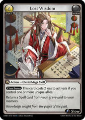 Lost Wisdom (058) - Mortal Ambition Foil - The Grand Archivist