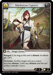 Marksman Captain (060) - Mortal Ambition Foil - The Grand Archivist