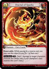 Fractal of Sparks (105) - Mortal Ambition Foil - The Grand Archivist