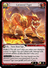 Lavasoul Tiger (111) - Mortal Ambition Foil - The Grand Archivist
