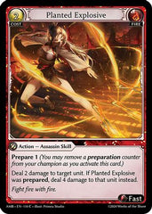 Planted Explosive (114) - Mortal Ambition Foil - The Grand Archivist