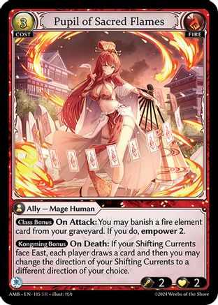 Pupil of Sacred Flames (115) - Mortal Ambition - The Grand Archivist