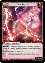 Thunderclap (124) - Mortal Ambition Foil - The Grand Archivist
