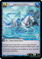 Aqueous Stallion (127) - Mortal Ambition Foil - The Grand Archivist