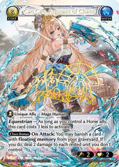 Cao Cao, Aspirant of Chaos (CSR) (129) - Mortal Ambition Foil - The Grand Archivist