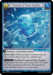 Fractal of Polar Depths (133) - Mortal Ambition Foil - The Grand Archivist