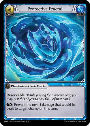 Protective Fractal (144) - Mortal Ambition Foil - The Grand Archivist
