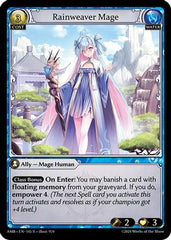 Rainweaver Mage (145) - Mortal Ambition Foil - The Grand Archivist