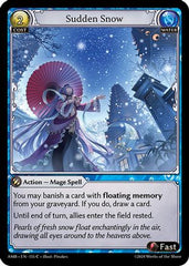 Sudden Snow (155) - Mortal Ambition Foil - The Grand Archivist