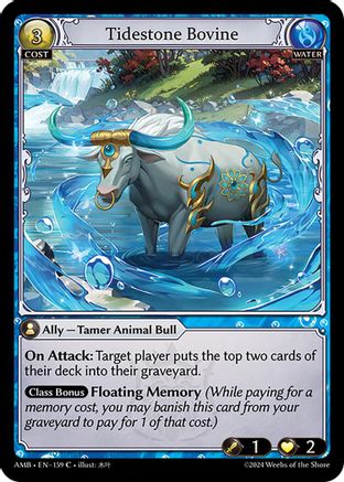 Tidestone Bovine (159) - Mortal Ambition - The Grand Archivist