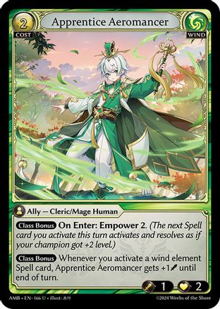 Apprentice Aeromancer (166) - Mortal Ambition - The Grand Archivist