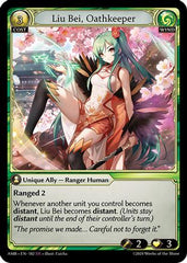 Liu Bei, Oathkeeper (182) - Mortal Ambition - The Grand Archivist