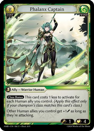 Phalanx Captain (186) - Mortal Ambition - The Grand Archivist
