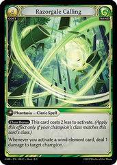 Razorgale Calling (188) - Mortal Ambition Foil - The Grand Archivist