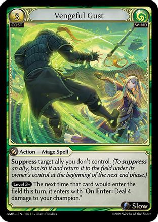Vengeful Gust (196) - Mortal Ambition - The Grand Archivist
