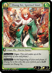 Zhang Fei, Spirited Steel (201) - Mortal Ambition Foil - The Grand Archivist