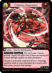 Crimson Prescience (204) - Mortal Ambition Foil - The Grand Archivist