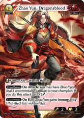 Zhao Yun, Dragonsblood (214) - Mortal Ambition Foil - The Grand Archivist