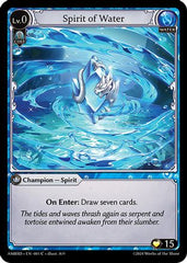 Spirit of Water (001) - Mortal Ambition Starter Decks - The Grand Archivist